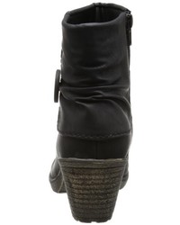 Bottes noires Rieker