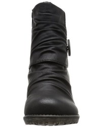 Bottes noires Rieker