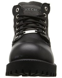 Bottes noires Skechers