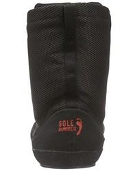 Bottes noires Sole Runner