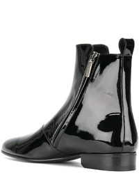 Bottes noires Saint Laurent