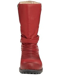 Bottes rouges Andrea Conti