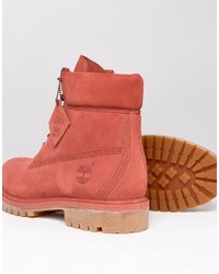 Bottes rouges Timberland