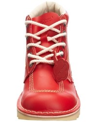 Bottes rouges Kickers