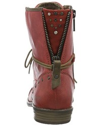 Bottes rouges Mustang