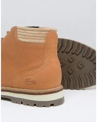 Bottes tabac Lacoste