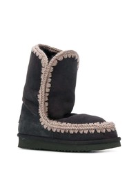 Bottes ugg en daim noires Mou