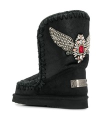 Bottes ugg noires Mou