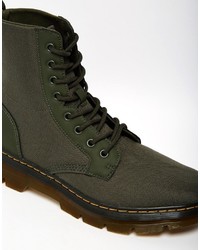 Bottes vert foncé Dr. Martens