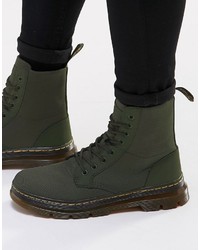 Bottes vert foncé Dr. Martens