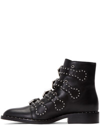 Bottines à clous noires Givenchy