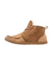 Bottines à lacets tabac UGG