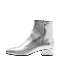 Bottines argentées Aeyde