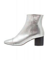Bottines argentées JONAK