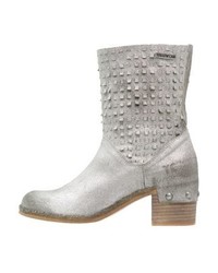 Bottines argentées Yellow Cab
