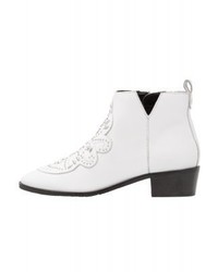 Bottines blanches Bronx