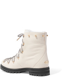 Bottines blanches Jimmy Choo