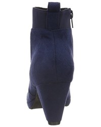 Bottines bleu marine Andrea Conti