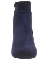 Bottines bleu marine Andrea Conti