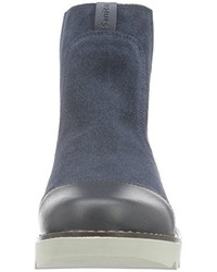 Bottines bleu marine Sanita