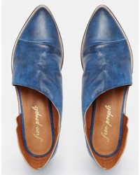 Bottines bleues Free People