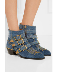 Bottines bleues Chloé