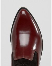 Bottines bordeaux Park Lane