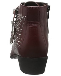 Bottines bordeaux Bronx