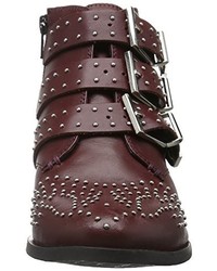 Bottines bordeaux Bronx