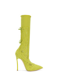 Bottines chartreuses Casadei