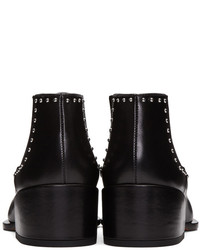 Bottines chelsea à clous noires Givenchy