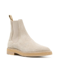 Bottines chelsea beiges Yeezy