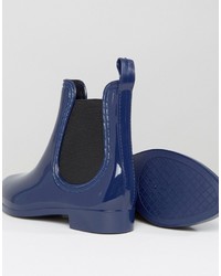 Bottines chelsea bleu marine JuJu