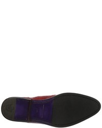 Bottines chelsea bordeaux