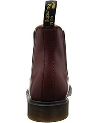 Bottines chelsea bordeaux Dr. Martens