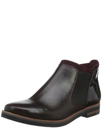 Bottines chelsea bordeaux Marco Tozzi