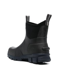 Bottines chelsea en caoutchouc noires Heron Preston