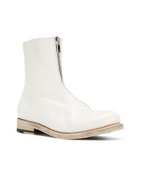 Bottines chelsea en cuir blanches The Last Conspiracy