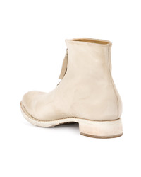 Bottines chelsea en cuir blanches Cherevichkiotvichki