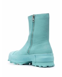 Bottines chelsea en cuir bleu clair CamperLab