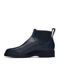 Bottines chelsea en cuir bleu marine R.M. Williams