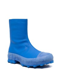 Bottines chelsea en cuir bleues CamperLab