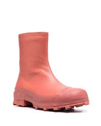 Bottines chelsea en cuir fuchsia CamperLab