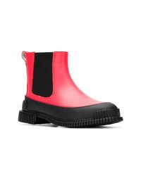 Bottines chelsea en cuir fuchsia Camper Lab