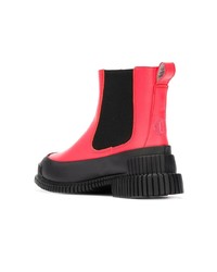 Bottines chelsea en cuir fuchsia Camper Lab