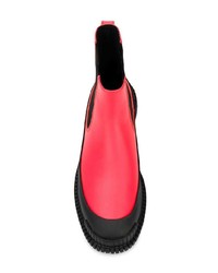 Bottines chelsea en cuir fuchsia Camper Lab