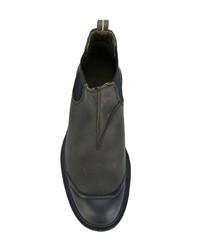 Bottines chelsea en cuir gris foncé Pezzol 1951