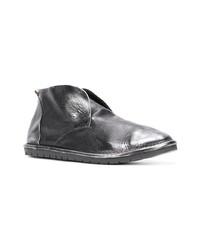 Bottines chelsea en cuir gris foncé Marsèll