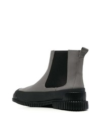 Bottines chelsea en cuir grises Camper