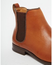 Bottines chelsea en cuir marron clair Aldo